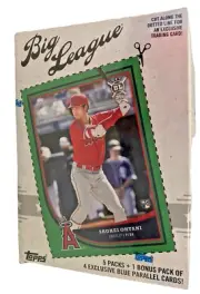 2018 Topps Big League Blaster Box with Shohei Ohtani Card