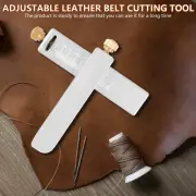 Manual Leather Strip Cutting Tool Aluminium Alloy Leather Strap Cutter AU~^