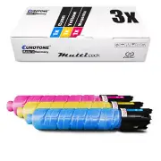 3x Eco Cartridge for Ricoh Aficio SP C-431-dnhw