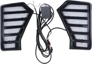 vks LED Fog Lights Kit for 2024 2025Tacoma DRL Daytime Running Lights Amber Turn Signal Fog Lamps