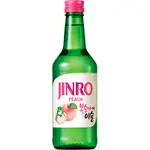 Jinro Peach Soju Bottle 360mL