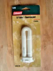 COLEMAN 6 WATT U Tube Fluorescent # 5386-106 suit Coleman lanterns ,area light