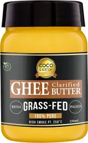 Coco Earth Grass-Fed Ghee Butter 250 Ml