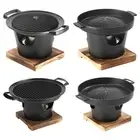Japanese Alcohol Stoves Detachable Portable Mini Barbecue Stoves Hibachi Grill #