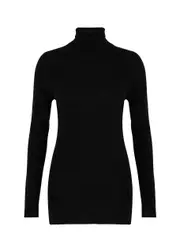 Aexae High-neck Wool top - Black - M (UK 12 / M) M (UK 12 / M)