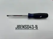 Snap-on Tools POWER BLUE 3/16" Mini Soft Grip Flat Head Screwdriver SGD306BMB