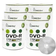 600-Pcs SmartBuy Blank DVD-R DVDR 16X 4.7GB Logo Top Surface Recordable Disc