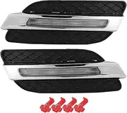 XTevu Daytime Running Light, Compatible with ML Class W166 2012‑2013, DC12V LED DRL Lamp 6000‑6700K Waterproof Light Strip