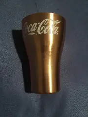 McDonalds COKE glasses Coca Cola ROSE GOLD - BRONZE Limited Edition NEW 2020 cup