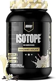 Redcon1 ISOTOPE 100% Whey Isolate Vanilla - 30 Servings