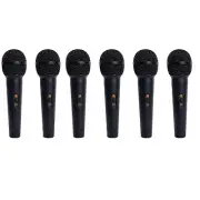 6 On-Stage AS400 Dynamic Handheld Mic w/ switch clip & carry bag Best Deal eBay!