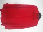 ANA Women's Button Front Red Top Long Sleeve Size: Large