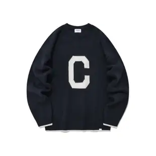 [COVERNAT] C LOGO KNIT 針織衫（黑色） [F6]