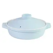 Microwave Pot 18cm Microwave Cooking Pot Powder Blue A La Mode CC-1 From Japan