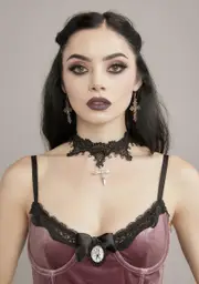 Devil's Desire Lace Choker