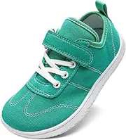 [TIAROOTT] Children's Barefoot Shoes Wide Breathable Non-Slip for Boys Girls Lightweight Trail Running Shoes Leisure with Velcro Fastening Minimalist Summer Trainers Comfortable