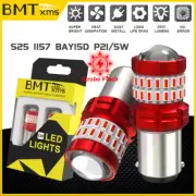 2PCS 1157 BAY15D LED Strobe Flashing Brake Tail Stop Light Bulbs For Nissan (for: Nissan)