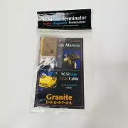 Granite Digital SCSI Vue Terminator MicroD 50M Active Diagnostic Terminator Gold