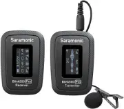 Blink500 PRO B1 Wireless Lavalier Microphone VLog, Saramonic 2.4GHz Dual-Channel