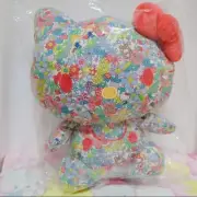 Sanrio x Liberty Fabrics Hello Kitty Plush Toy All-Over Pattern 50th Anniversary