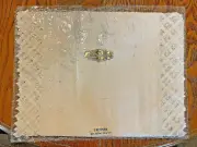 Vintage Trellis New In Pkg Tape Lace Table Runner Dresser Scarf White 16"X72"