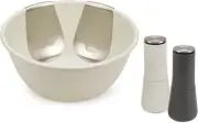 Joseph Joseph Serve it in style Salad bowl with servers & Salt & Pepper Set