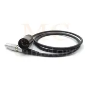 XLR 4 Pin Male to Female 1B 6 Pin Cable For Red Scarlet Epic power cable 39.4 in
