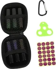 VINTORKY 1 Set Empty Roller Bottles with Essential Oil Bag Portable Refillable Bottles for Perfume Oils Travel Friendly Storage for Daily Grooming Needs