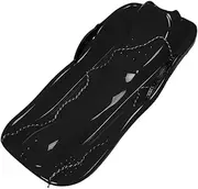 Generic Winter Snow Sledge Tobogganing Double Human Sleigh with Double Seat Toboggan for The Garden