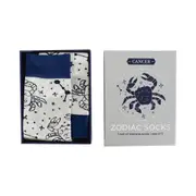 3PK Annabel Trends Boxed Novelty Comfortable Soft Socks One Size Zodiac Cancer