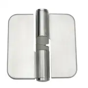 New Metlam Hardware Ml20 Gravity Hinge Concealed Fix - Silver Right Hand Open