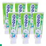 在飛比找遠傳friDay購物優惠-日本 Kao 兒童牙膏 水果口味70g(哈密瓜) 6入組