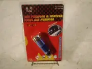 Ionic Ionizer Air Purifier ~ Cleans Air In Your Car NEW NIB Free Ship DC 12V