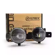 For Nissan Models AlphaRex DoubleTap Dual Color White Yellow LED Fog Light Lamp (for: Nissan)