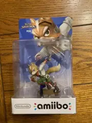 Amiibo Nintendo Figure Super Smash Bros. Fox 2014 - SEALED NEW IN BOX