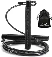 Sport Leather Jump Rope Skipping Rope for Speed Quiet Training Boxing MMA | AU