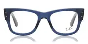 Ray-Ban RX0840V Mega Wayfarer 8296 Men's Glasses Blue Size 51 - Private Health Rebate - Blue Light Block Available