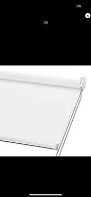 ChrisDowa 100% Blackout Roller Shade, Window Blind with Thermal Insulated, UV...