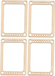 Miniature Kit 4pcs Hand Weaving Looms Lightweight Portable Mini Looms for Craft Weave Tools
