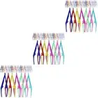 30Pcs Eyebrows Portable Tweezers Brow Shaping Kit Women Makeup