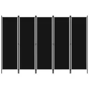 Folding Divider 5 Panel Screen Privacy Partition Stand Dressing Room Separator