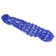 Lengthen Basketball Mesh Net Bag Carry Bag Ball Carrier, Blue