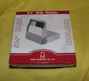 Vintage OMEGA Technology5 1/4” Floppy Disk Holder File Storage Box NEW OLD STOCK