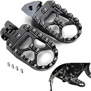 Sur Ron Foot Pegs, Aluminum, Black, Rear, Compatible with Sur Ron S/X Segway X260 X160 Talaria Sting MX3 MX4 Talaria XXX