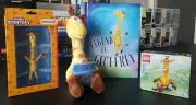 Toys R Us Geoffrey Giraffe Lego 40228 Schleich Figure Plush 13" Book Lot Of 4