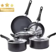 Non-Stick Cookware Set 8 Piece Pots and Pans Set Frying Pan Kitchen Set