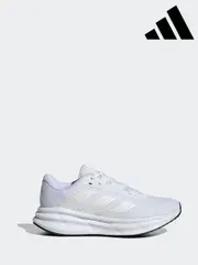 adidas White/Cream Galaxy 7 Trainers (K96264) | $104
