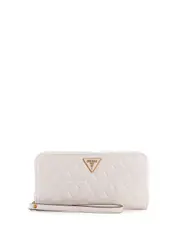 GUESS Stone Elenia Large Wallet in White