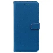 MCC Folio Case Samsung Galaxy A12 Leather Cover Photo Phone A125 [Dark Blue]