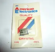 Vtg NOS American Radio Crystal Ham and CB Radio Freq. 154.980 Type TMR S-52